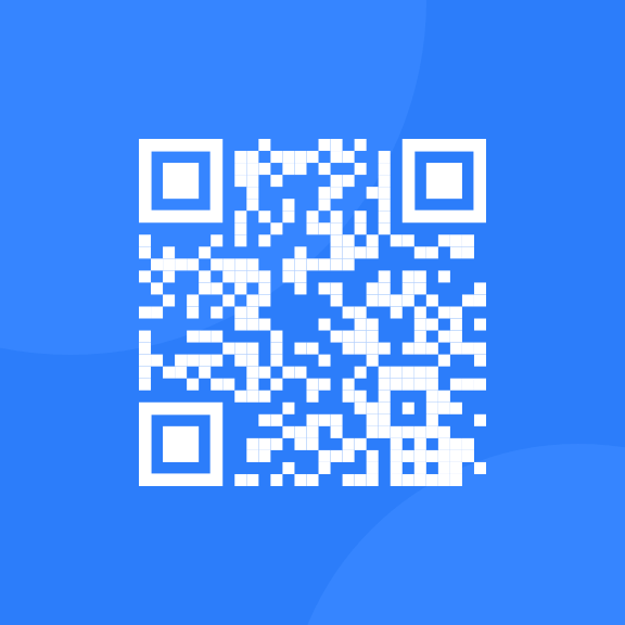 QR code linking to frontendmentor.io